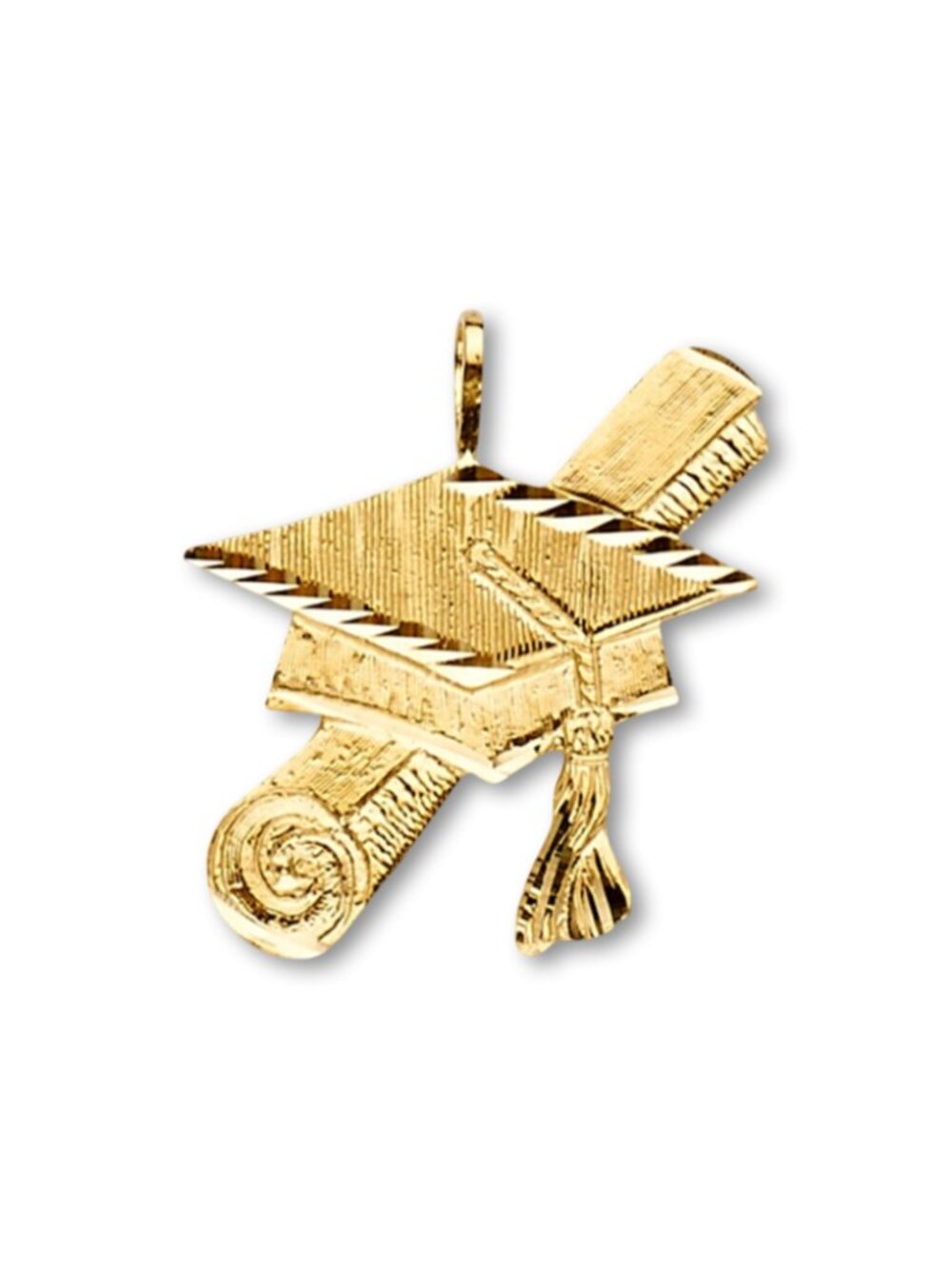 14K Gold Graduation Pendant | Symbolic Milestone Charm By Tehrani Jewelry